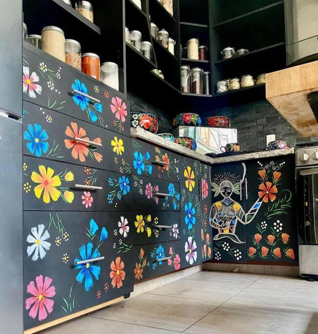 Luxurious Mid Century Modern Folk Art Home Meksika Dış mekan fotoğraf